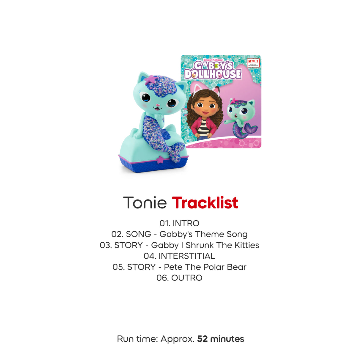 Gabby’s Dollhouse: Mercat Audio Classic Tonie Character