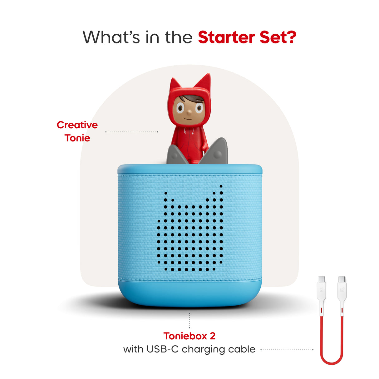 Toniebox 2 Sky Blue Starter Set Creative Tonie Rubie UK 