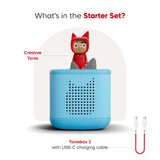 Toniebox 2 Sky Blue Starter Set Creative Tonie Rubie UK 