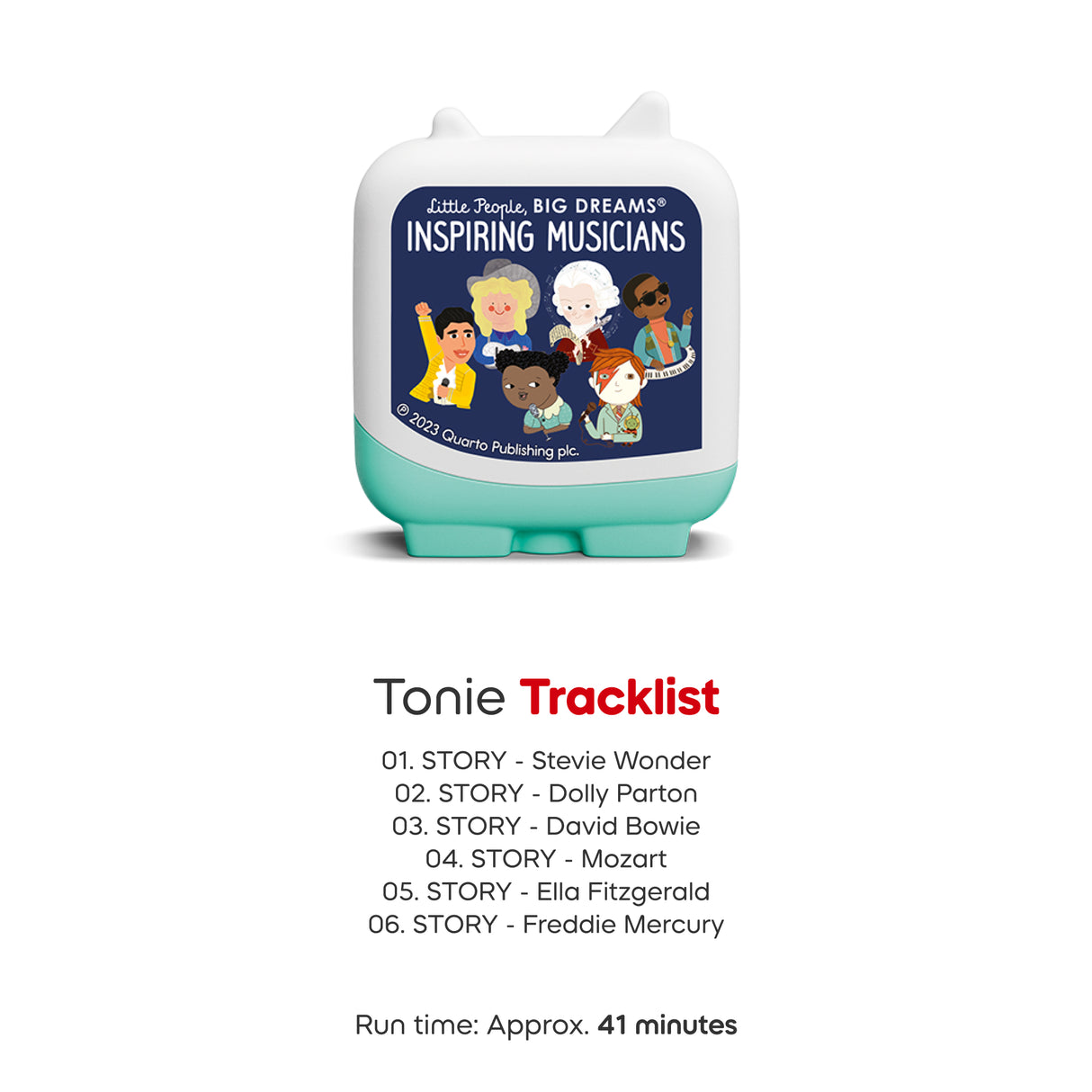 Pocket Tonie Little People Big Dreams: Inspiring Musicians Clever Pocket Tonie 