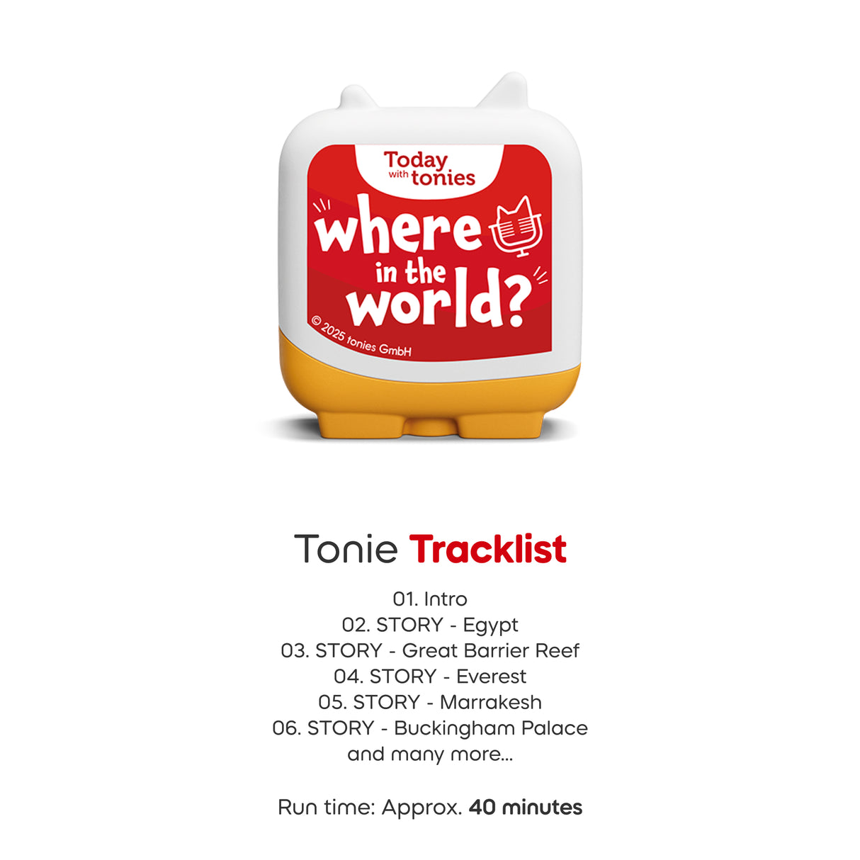 Little People Big Dreams: Where in the World? Clever Pocket Tonie