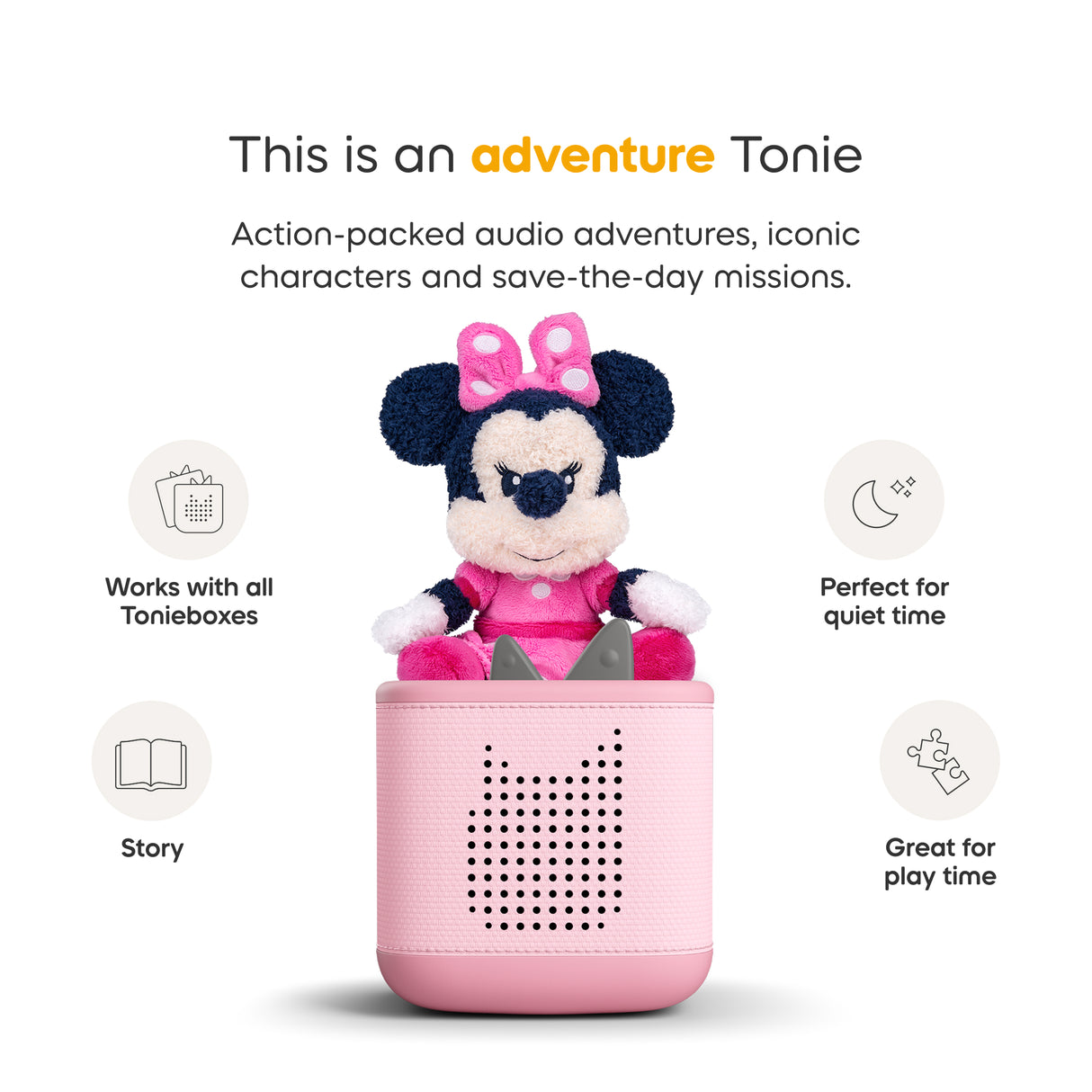 Minnie Mouse Audio Classic Tonie Character