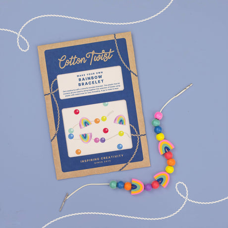 Make Your Own Rainbow Bracelet | Little Whispers