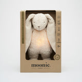 Moonie Bunny Sand Nature - The Organic Humming Bunny with Lamp - Little Whispers
