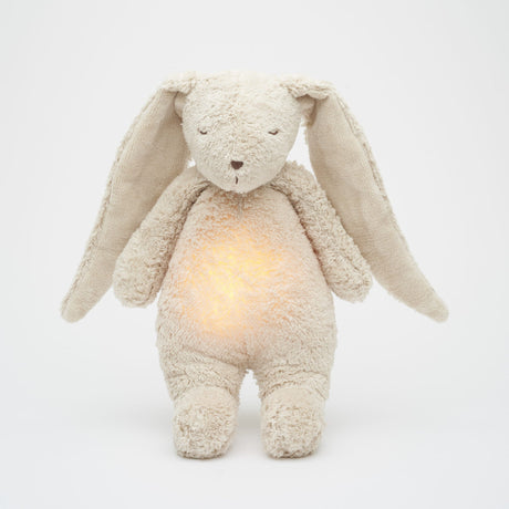 Moonie Bunny Sand Nature - The Organic Humming Bunny with Lamp - Little Whispers