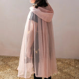 Children's glitter cape - Light pink