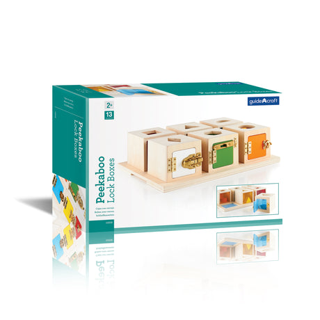 Guide Craft Peekaboo Lock Boxes Set of 6 (Direct Shipping UK)