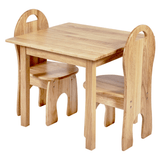 Lanka Kade Wooden Table and Chairs (Direct Shipping) - Little Whispers
