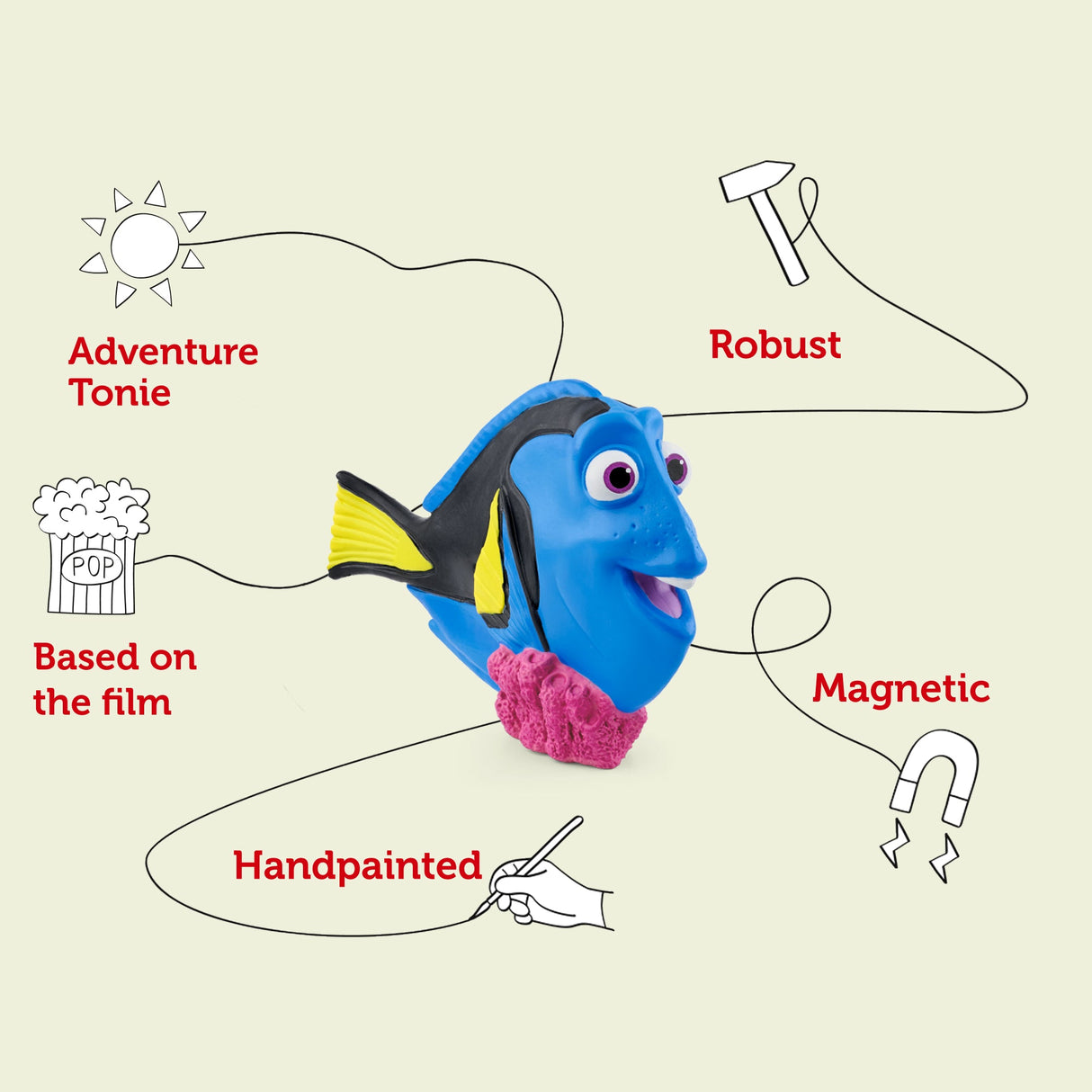 Disney Finding Dory Audio Classic Tonie Character - Little Whispers