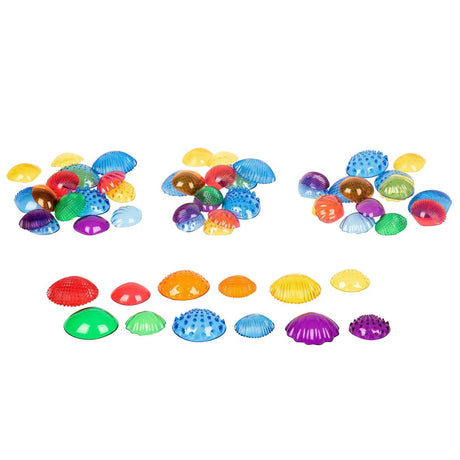 Edx Tactile Translucent Shells (Set of 108) - Little Whispers
