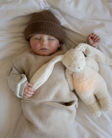 Moonie Bunny Sand Nature - The Organic Humming Bunny with Lamp