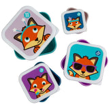 Tum Tum Nesting Snack Pots - Set of 4 - Felicity Fox - Little Whispers