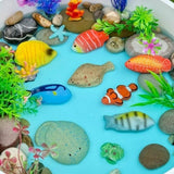 Yellow Door Fish Sensory Play Stones - Little Whispers