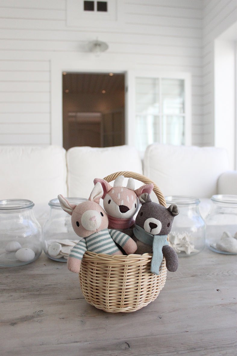 Tenderleaf Toys - Fearne The Deer Knitted Toy - Little Whispers