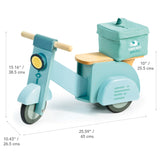 Tender Leaf Delivery Scooter - Blue (Direct Shipping)