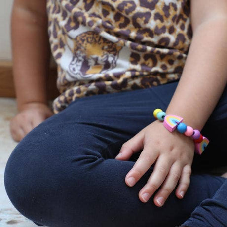 Make Your Own Rainbow Bracelet | Little Whispers