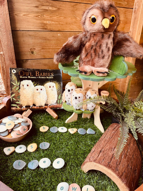 Owl Babies Story Sack with Owl and Babies