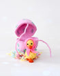 Tara's Treasures Felt Surprise Egg with Yellow Duckling Inside