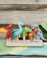 Tara's Treasures Dinosaur Finger Puppets Set