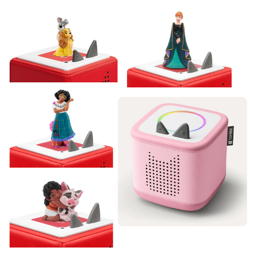 Toniebox 2 Disney Bundle with 4 Character Tonies