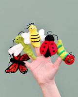 Tara's Treasures Insects and Bugs - Finger Puppet Set