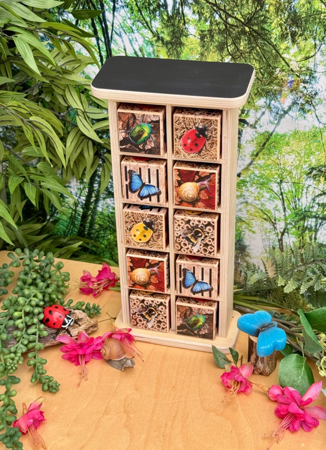 Yellow Door Bug Hotel 10-Frame