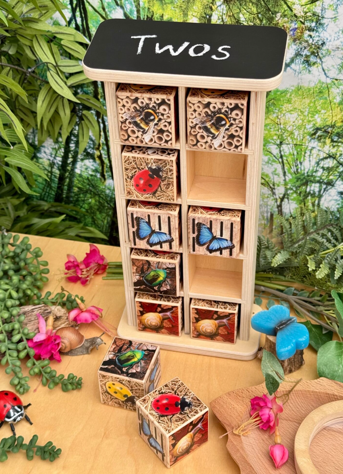 Yellow Door Bug Hotel 10-Frame | Counting & Maths Toy 