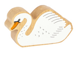 Lanka Kade Painted Wooden Swan