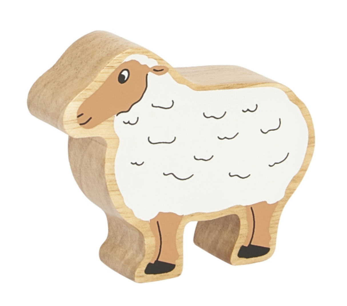 Lanka Kade Painted Wooden Sheep