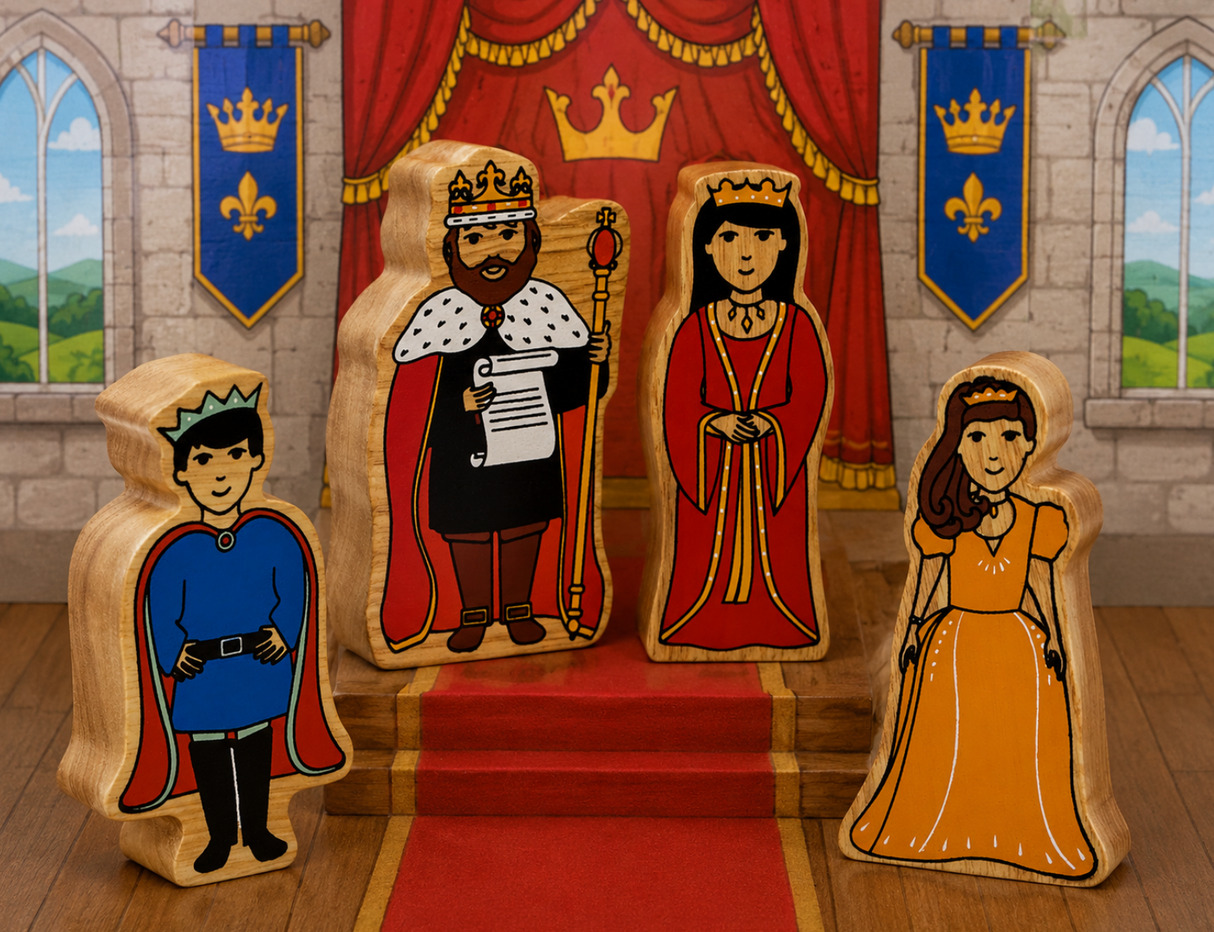Lanka Kade Wooden Royal Scene
