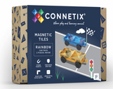 CONNETIX Tiles Magnetic Building Set 2 Piece Car Pack
