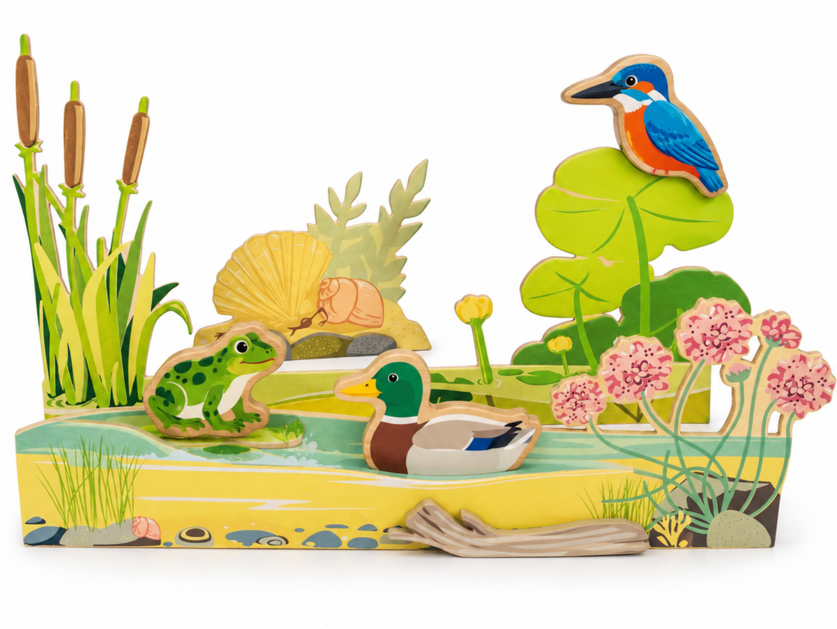 Tenderleaf Merrywood River and Coast Scene (Direct Shipping UK)