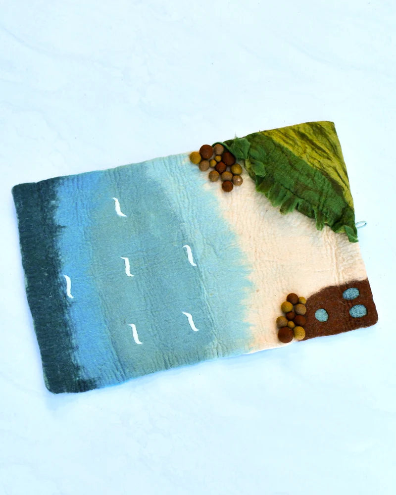 Tara's Treasures Large Sea and Rockpool Play Mat Playscape