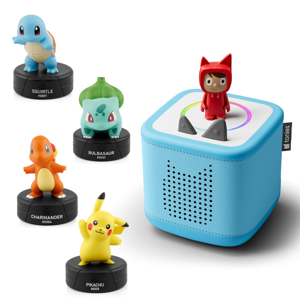 Toniebox 2 Pokemon Bundle with 4 Character Tonies