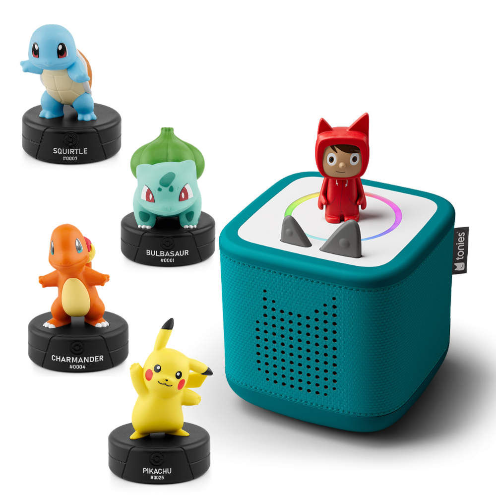 Toniebox 2 Pokemon Bundle with 4 Character Tonies