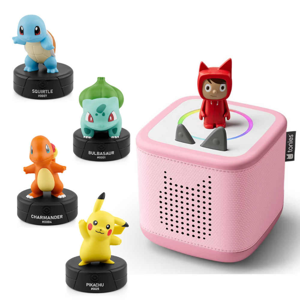 Toniebox 2 Pokemon Bundle with 4 Character Tonies