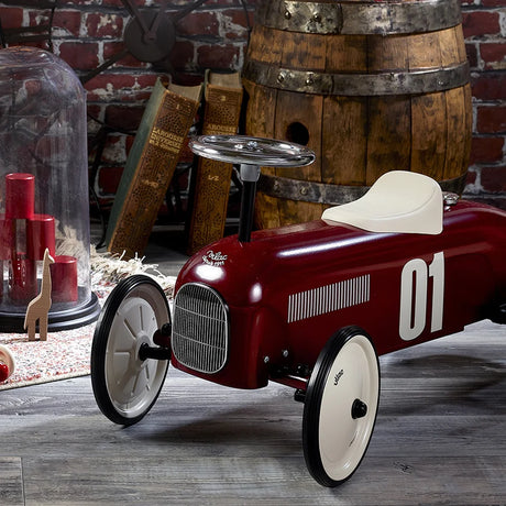 Vilac Classic Metal Racing Car Ride On