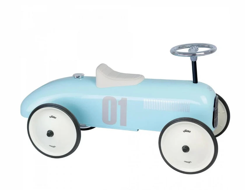 Vilac Classic Metal Racing Car Ride On