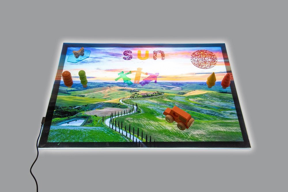 A2 Light Panel + Winding Road Play Mat 73582P (Direct Shipping) - Little Whispers