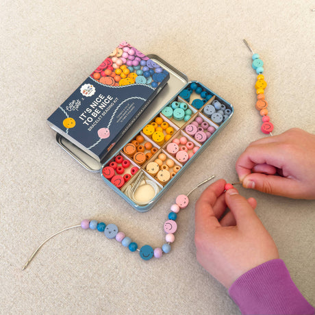 It's Nice To Be Nice Bracelet Beading Kit for Children (Large)