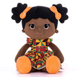 Bibinee Mabel Doll (Kente) Soft Plush Ethnic Doll (Due End of May) can pre-order - Little Whispers