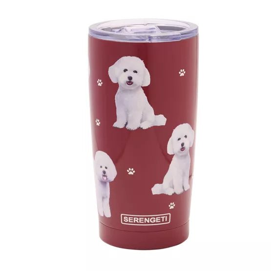 Bichon Frise Stainless Steel Tumbler - Hot & Cold Drinks - Little Whispers