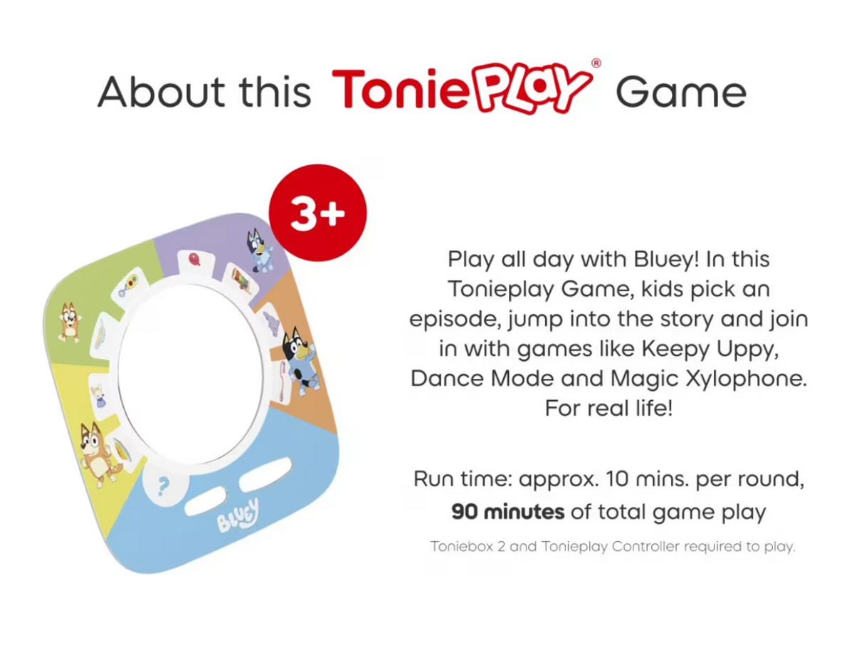 Tonieplay A Playful Day with Bluey