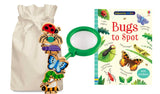 Bugs to Spot Story Sack with Lanka Kade & Jumbo Magnifying Glass