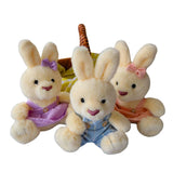 Wilberry Bunnies Picnic Soft Toy Basket