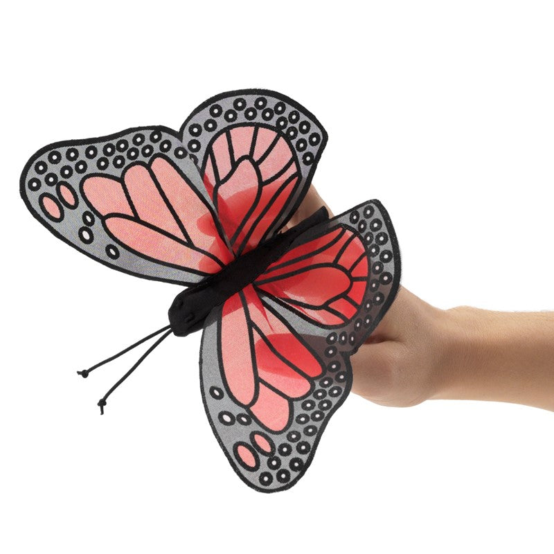 Folkmanis Monarch Buttefly Finger Puppet