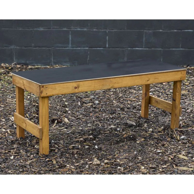 Cosy Slim Crate Chalk Table With Crate Seats