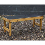 Cosy Slim Crate Chalk Table With Crate Seats