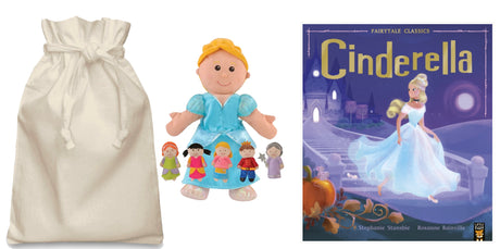 Cinderella Story Sack with Hand Puppet
