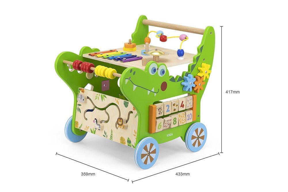 Crocodile Activity Walker 76097 (Direct Shipping) - Little Whispers
